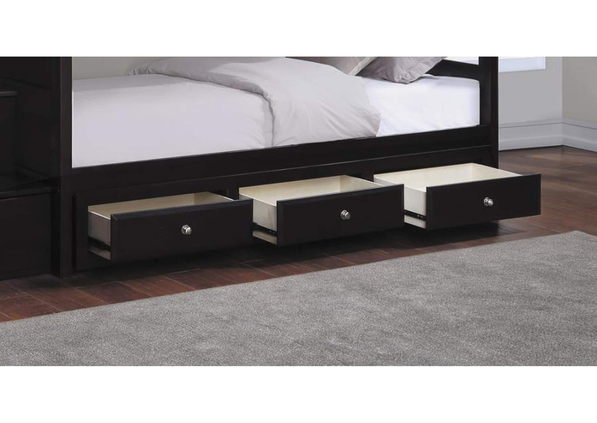 Elliott 3 - drawer Under Bed Storage Cappuccino,Coaster Furniture