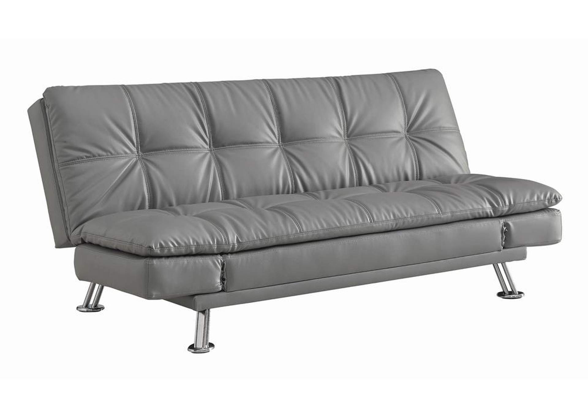 Dark Grey Dilleston Contemporary Dark Grey Sofa Bed,Coaster Furniture