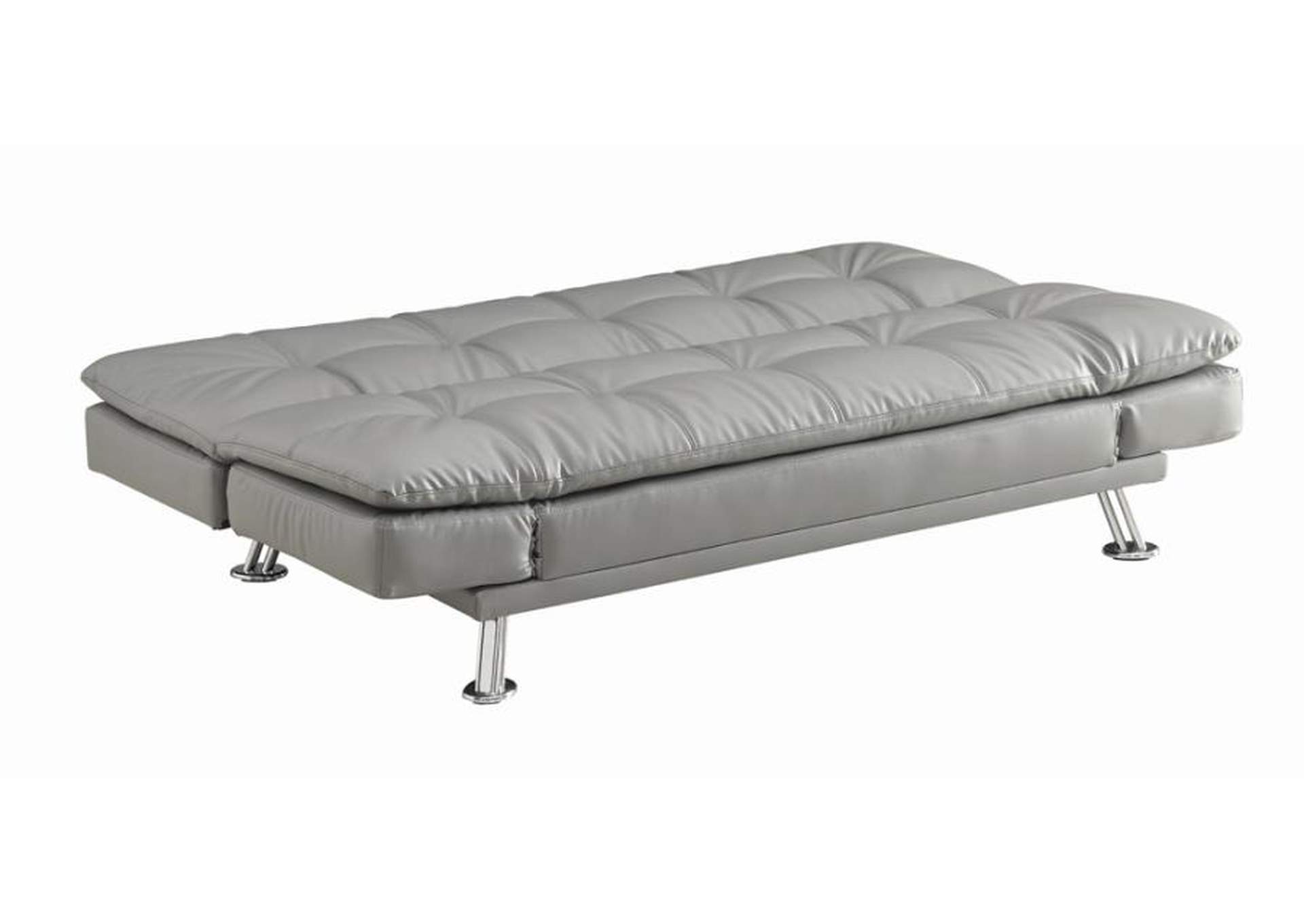 Dilleston Tufted Back Upholstered Sofa Bed Grey,Coaster Furniture