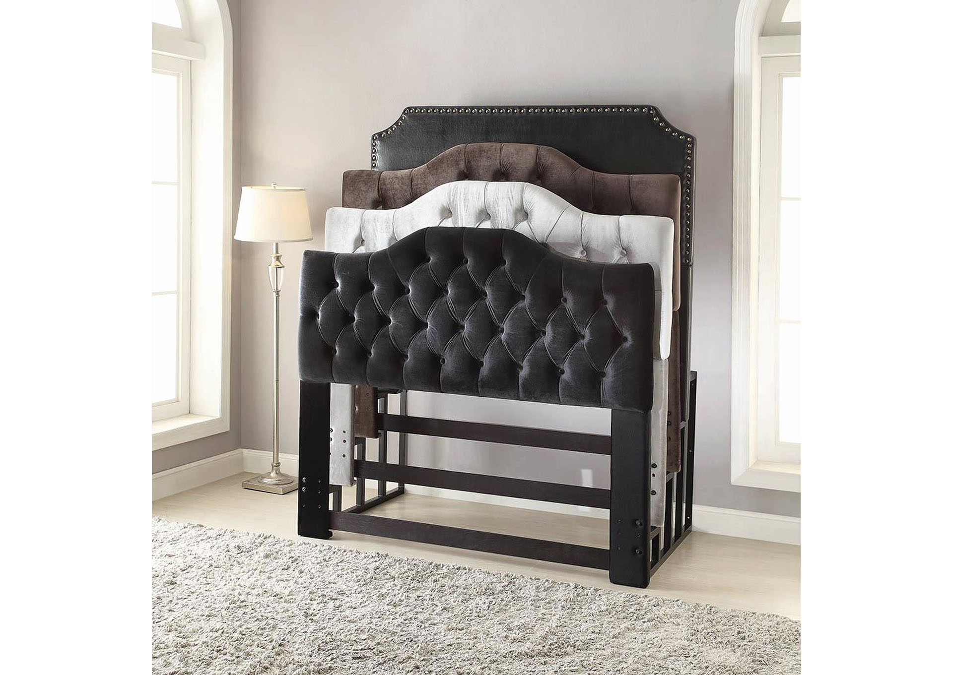 Black Headboard Rack,ABF Coaster Furniture