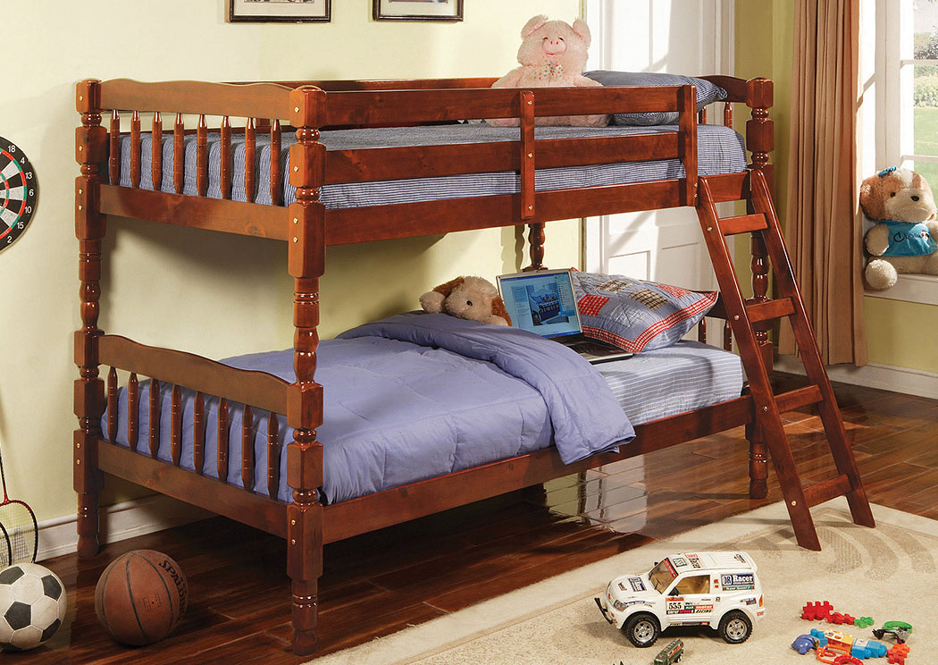 Twin/Twin Bunk Bed,ABF Coaster Furniture