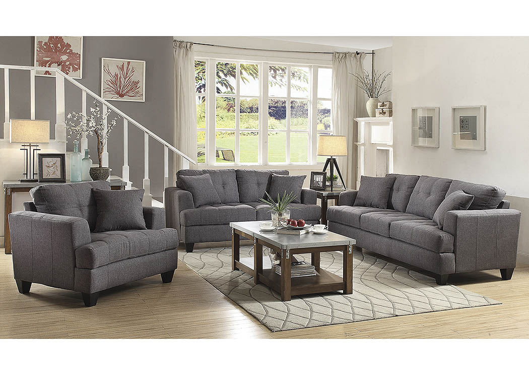 Charcoal Sofa Loveseat Best, Charcoal Living Room Sets