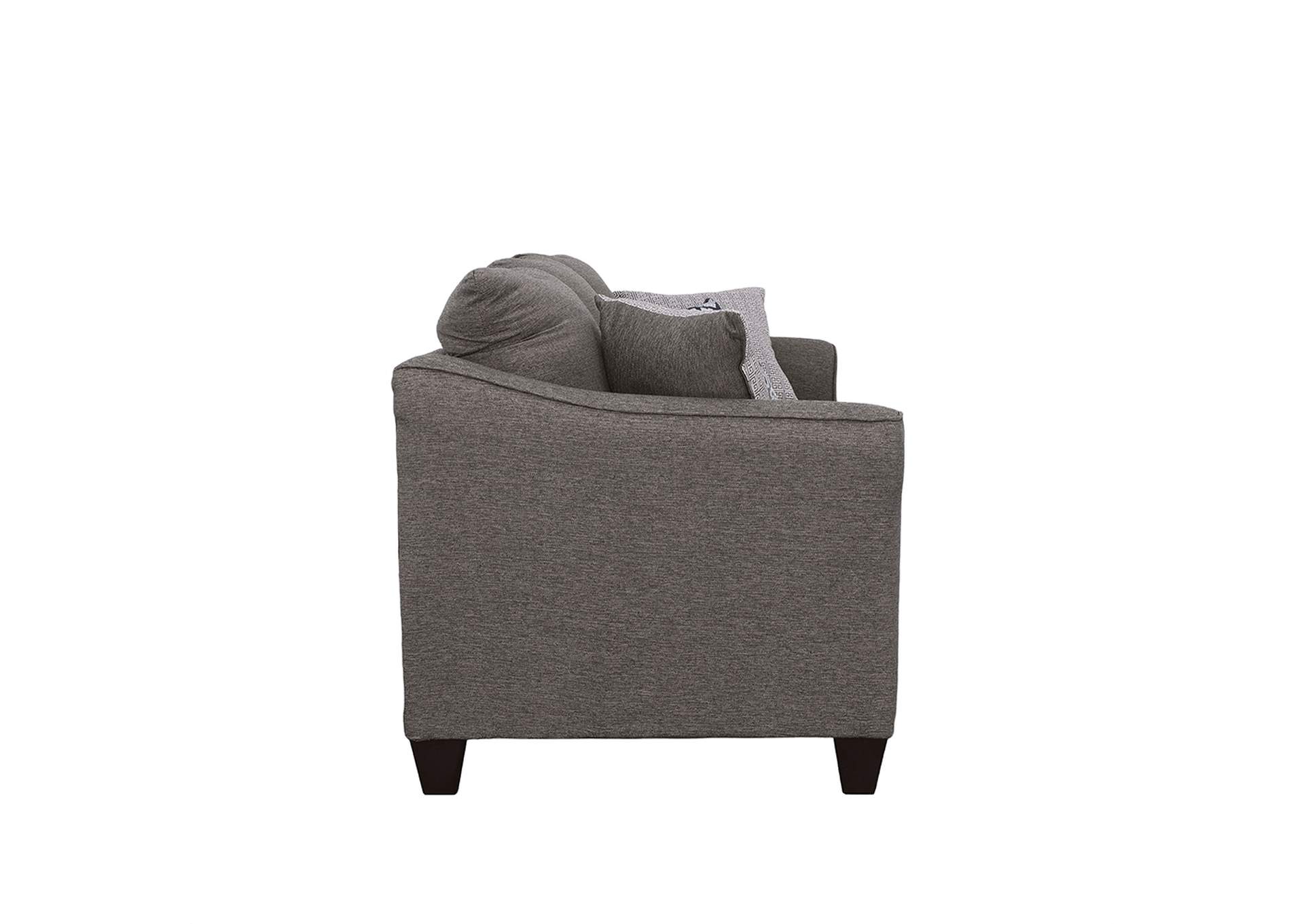 Salizar Flared Arm Sofa Grey,Coaster Furniture