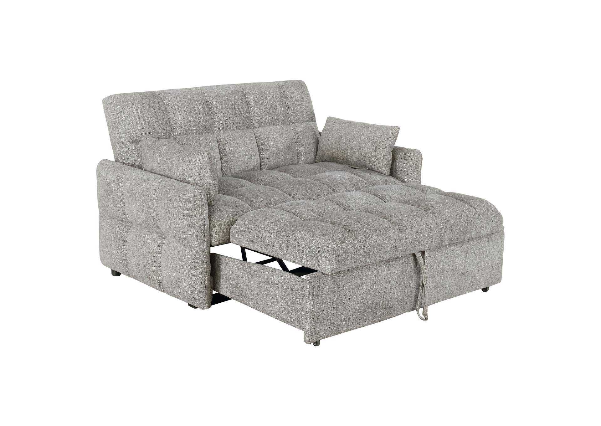 Cotswold Tufted Cushion Sleeper Sofa Bed Beige,Coaster Furniture