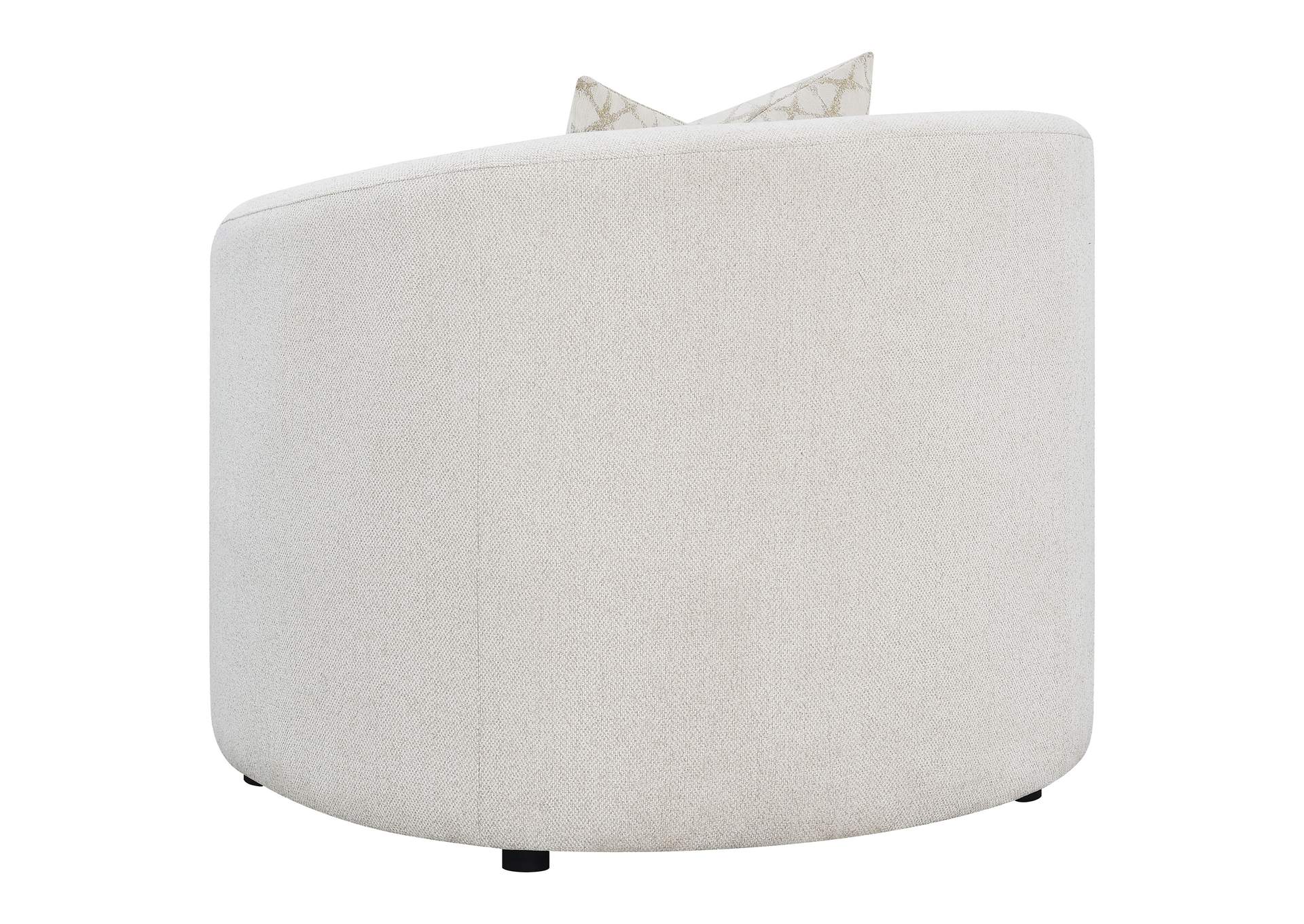 Rainn Upholstered Tight Back Chair Latte,Coaster Furniture