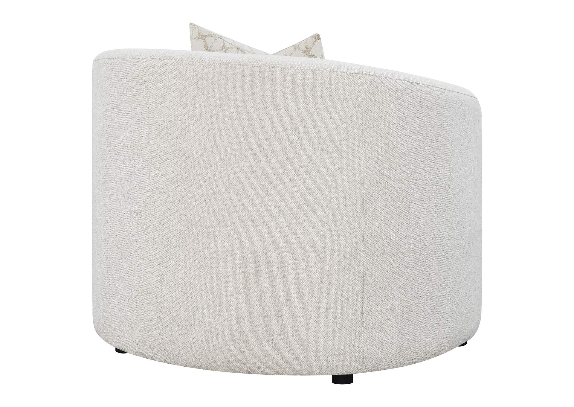 Rainn Upholstered Tight Back Chair Latte,Coaster Furniture