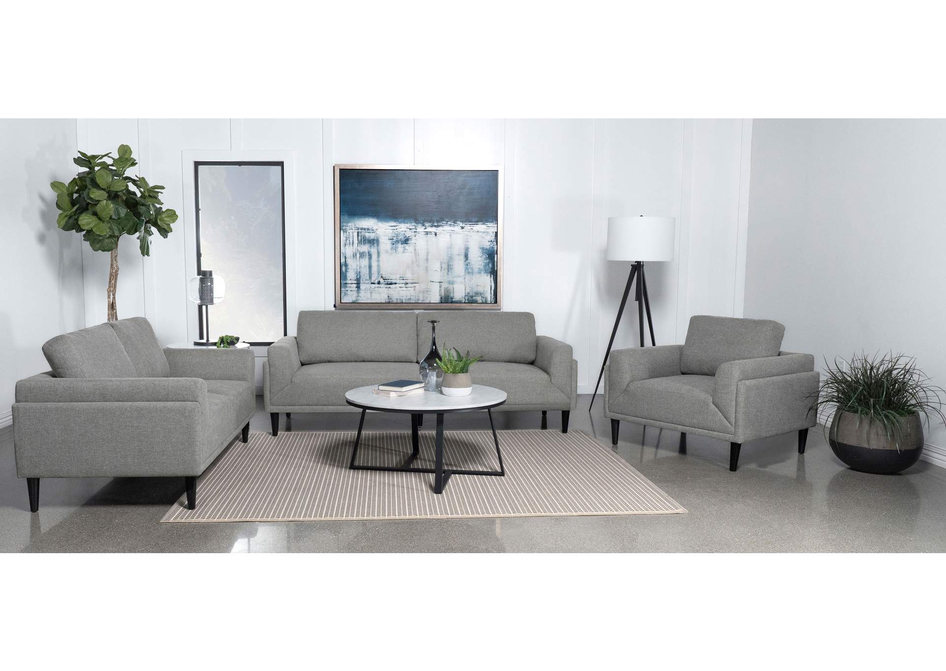 3 PC (SOFA + LOVESEAT + CHAIR),Coaster Furniture