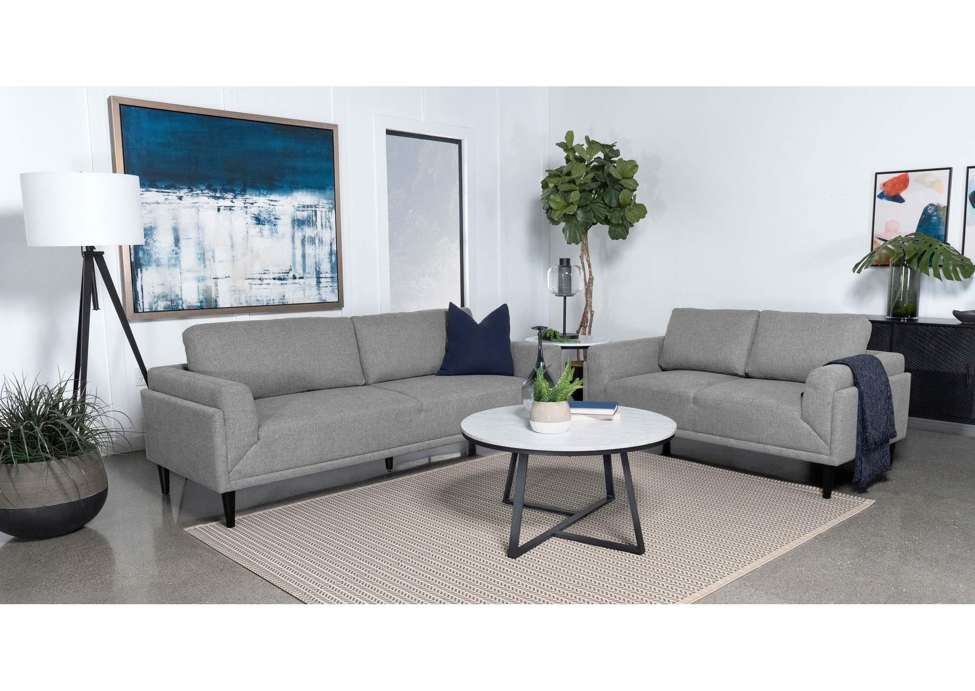 2 PC (SOFA + LOVESEAT),Coaster Furniture