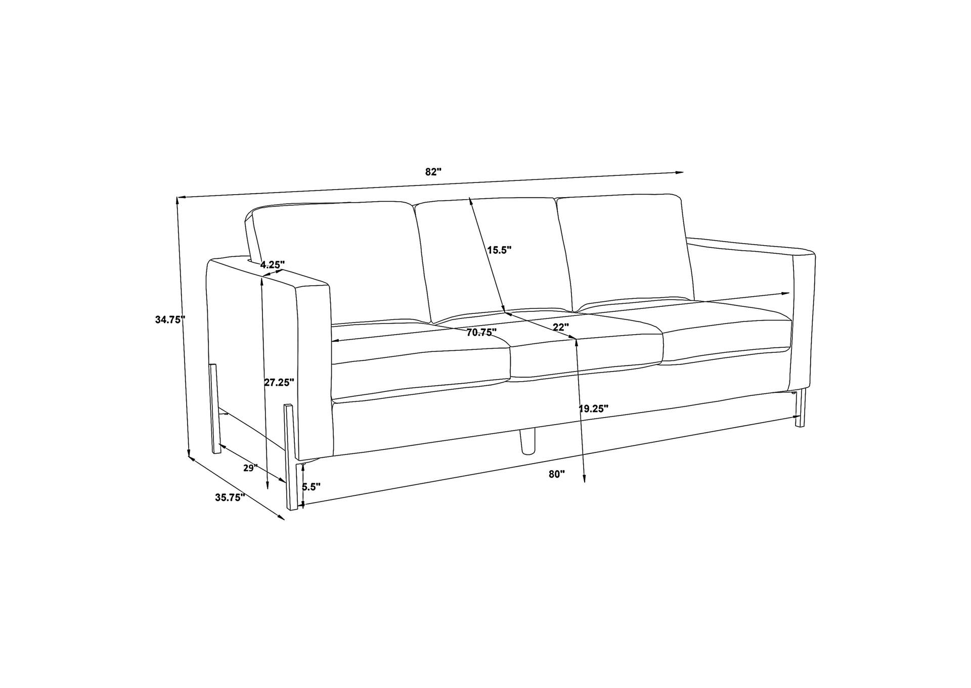 2 PC (SOFA + LOVESEAT),Coaster Furniture