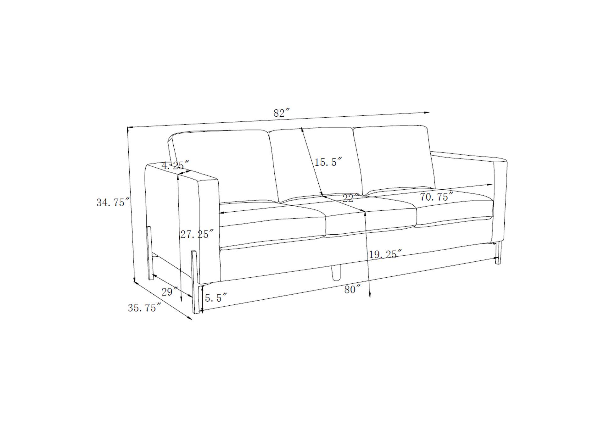 2 PC (SOFA + LOVESEAT),Coaster Furniture