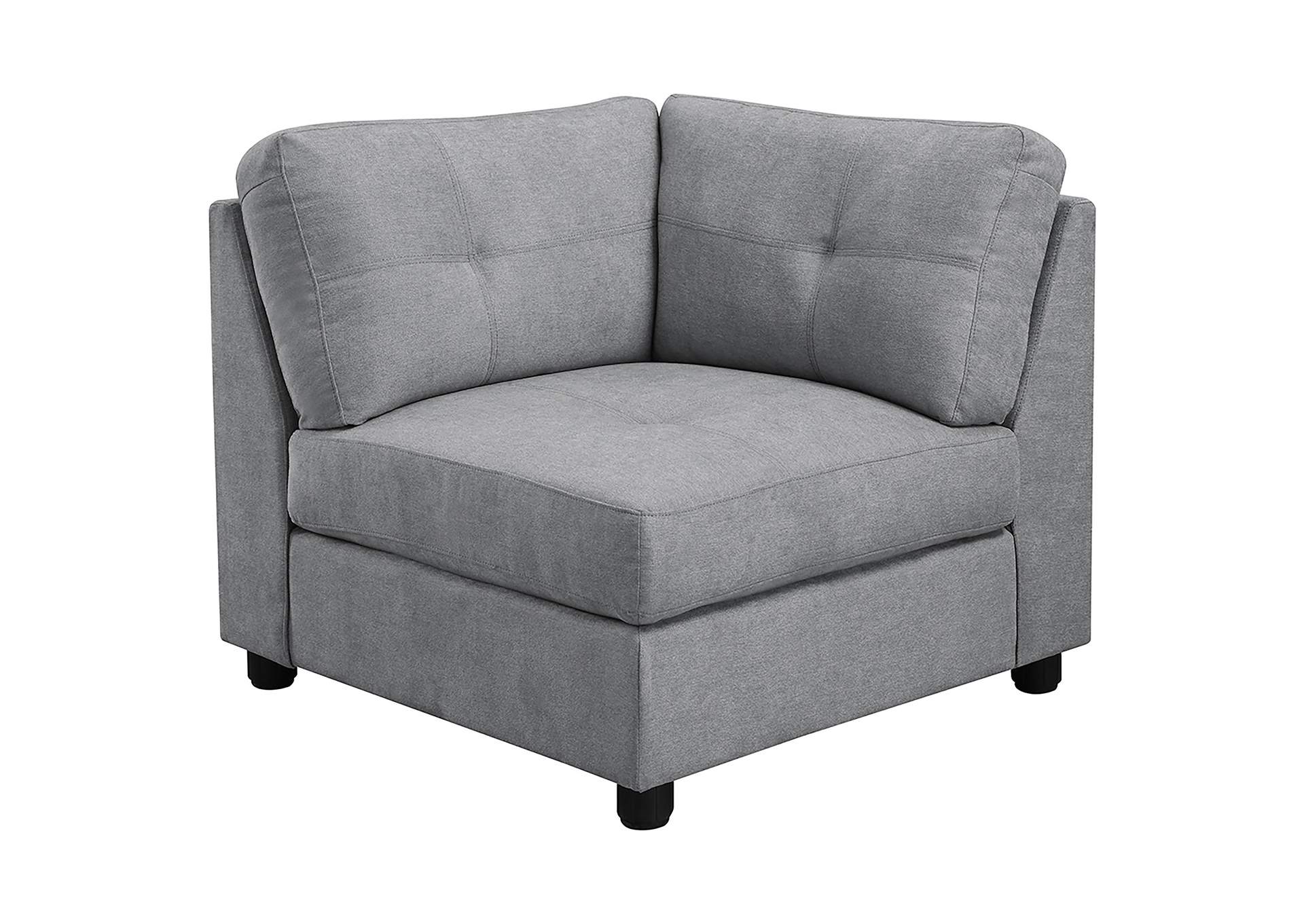 Claude 7-piece Upholstered Modular Tufted Sectional Dove,Coaster Furniture