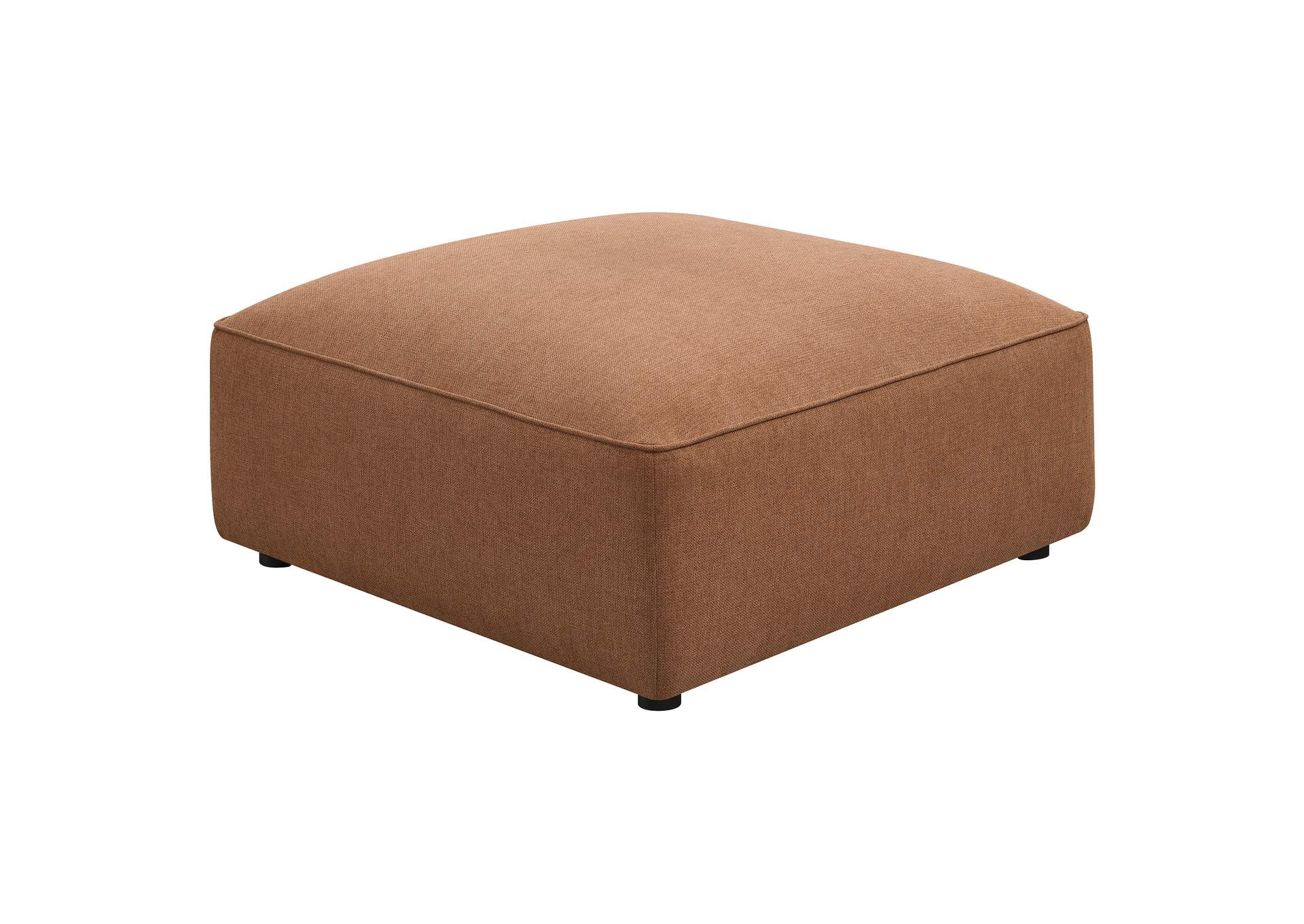 Jennifer Upholstered Ottoman Terracotta,Coaster Furniture