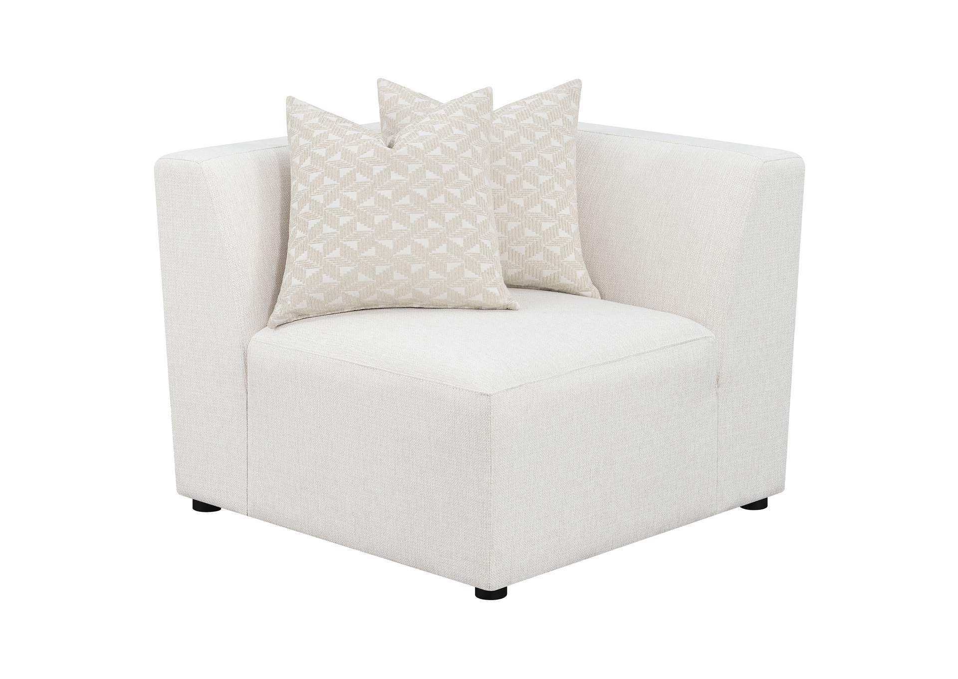 Freddie 6-piece Upholstered Modular Sectional Pearl,Coaster Furniture