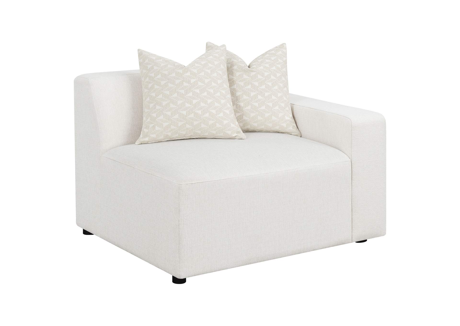 Freddie 6-piece Upholstered Modular Sectional Pearl,Coaster Furniture
