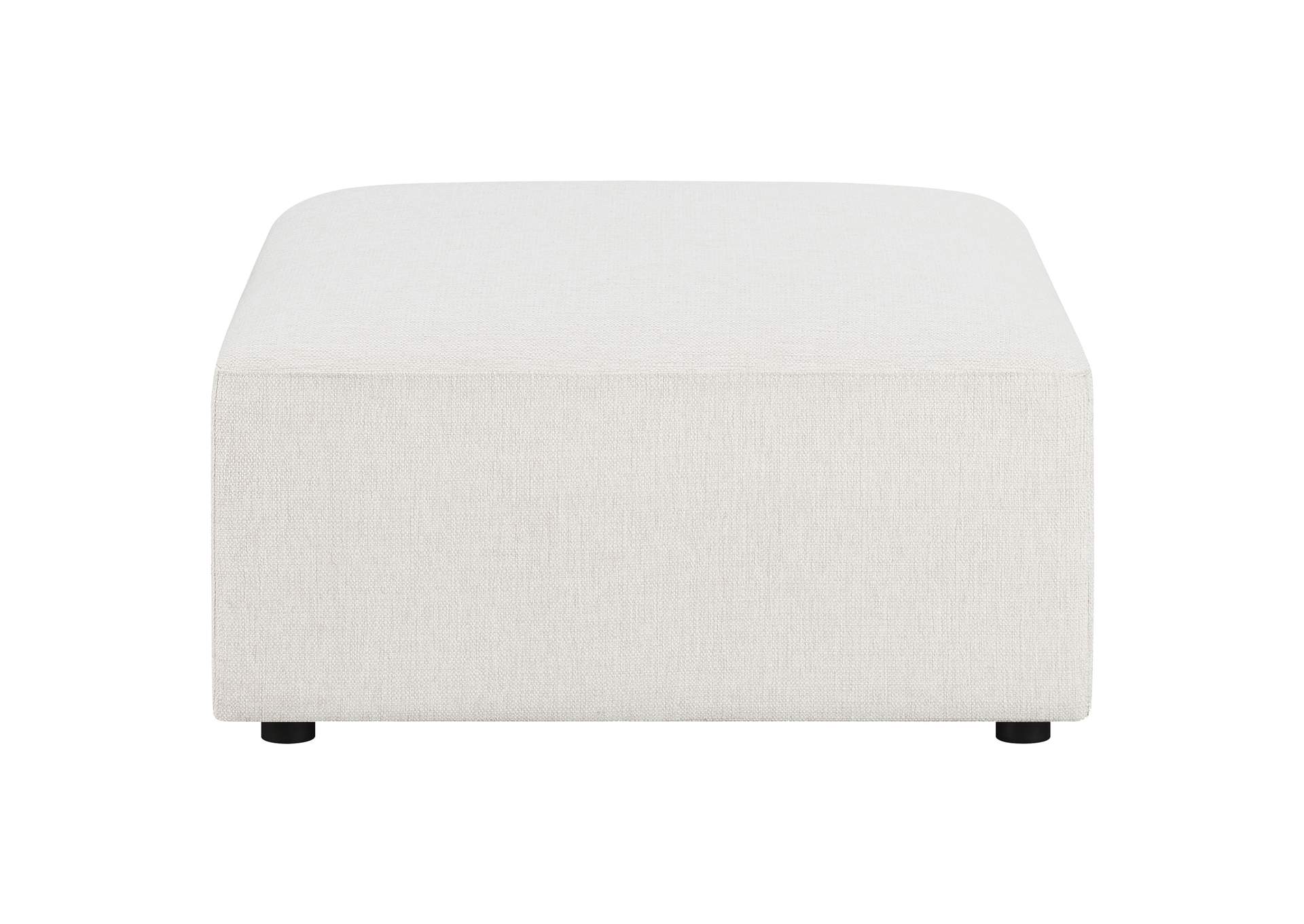 Freddie Upholstered Square Ottoman Pearl,Coaster Furniture