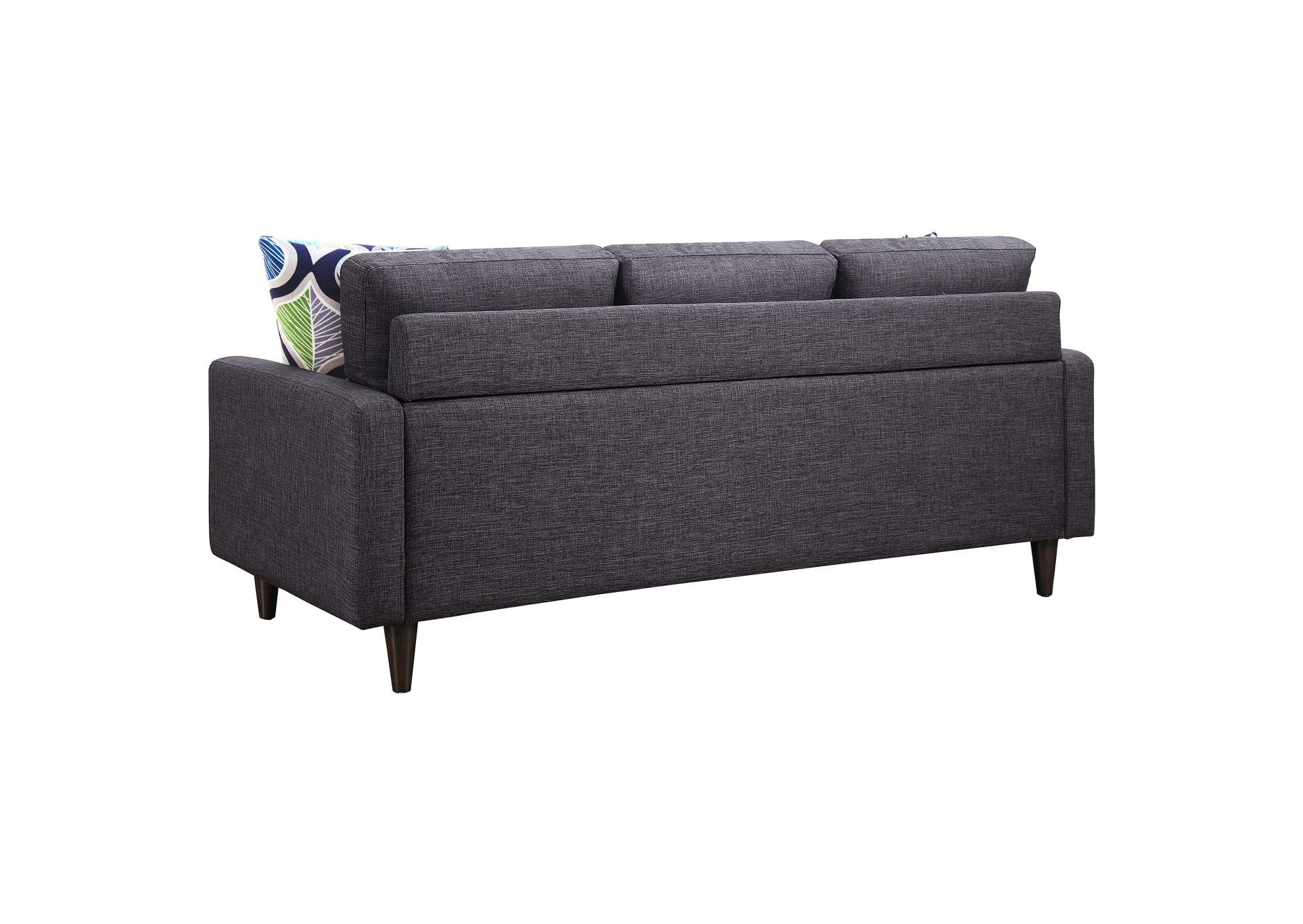 Watsonville 2-piece Cushion Back Living Room Set Grey,Coaster Furniture