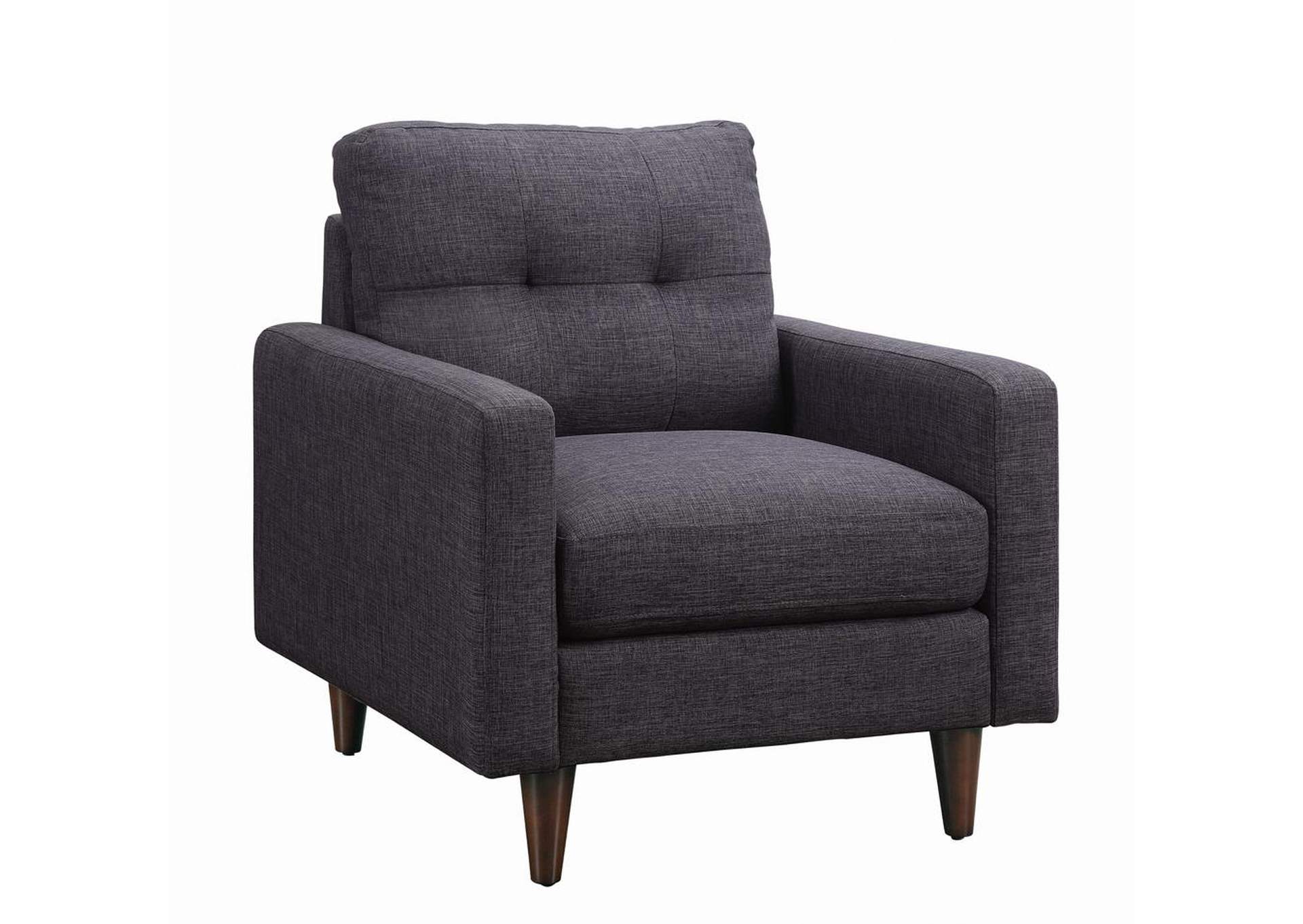 Watsonville Tufted Back Chair Grey,Coaster Furniture