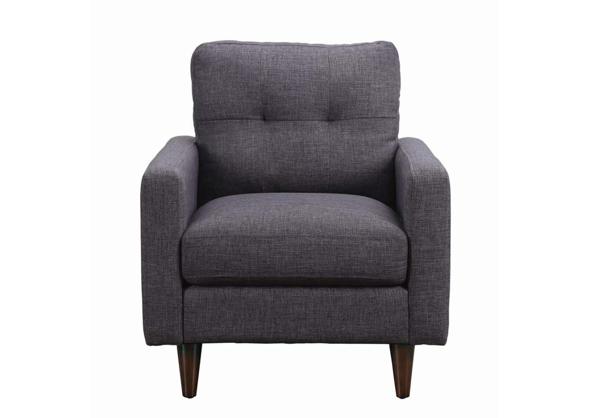 Watsonville Tufted Back Chair Grey,Coaster Furniture