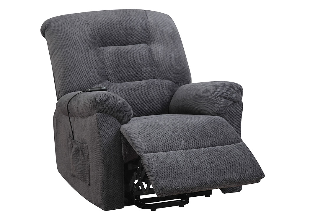 Charcoal Power Lift Recliner,ABF Coaster Furniture