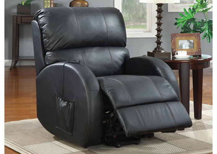 Black Power Lift Recliner,ABF Coaster Furniture