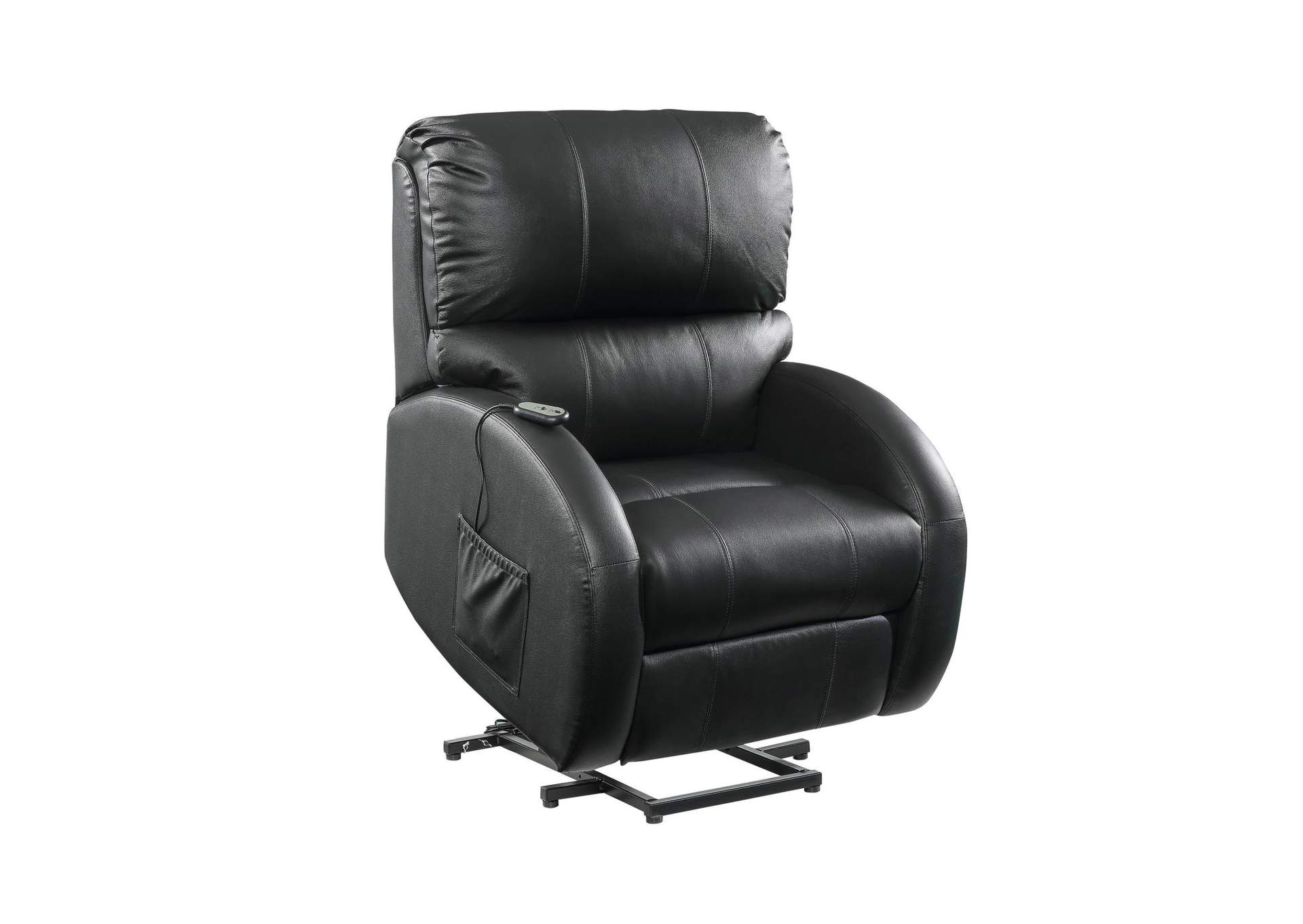 Upholstered Power Lift Recliner Black,Coaster Furniture