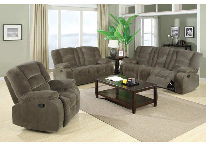 Charlie Brown Siege Motion Sofa & Love Seat w/ Console,ABF Coaster Furniture