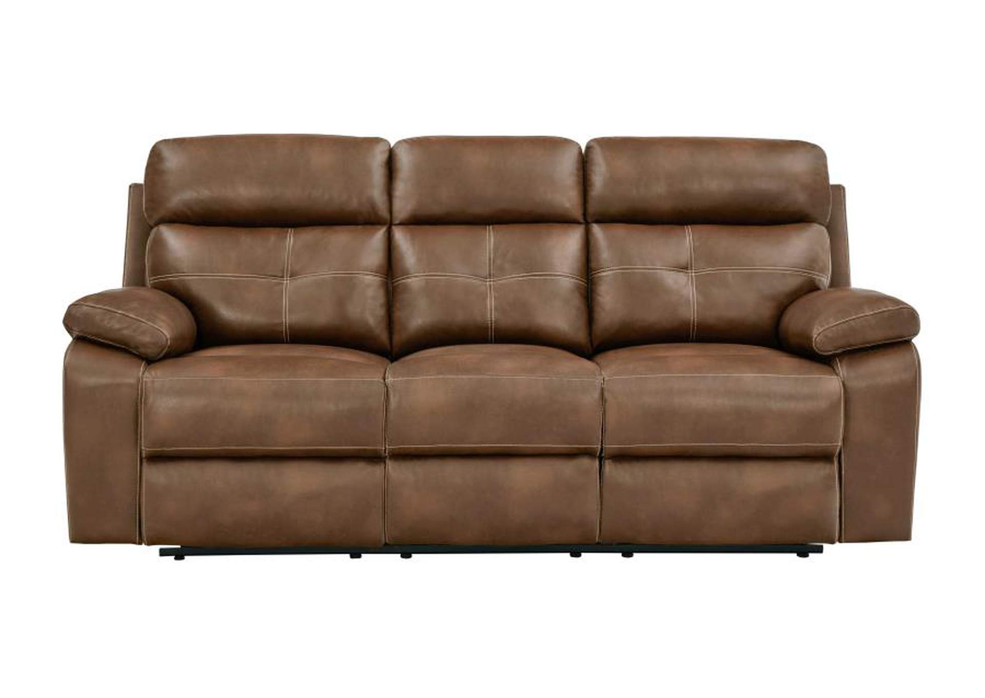 Damiano Button Tufted Motion Sofa Tri-Tone Brown,Coaster Furniture