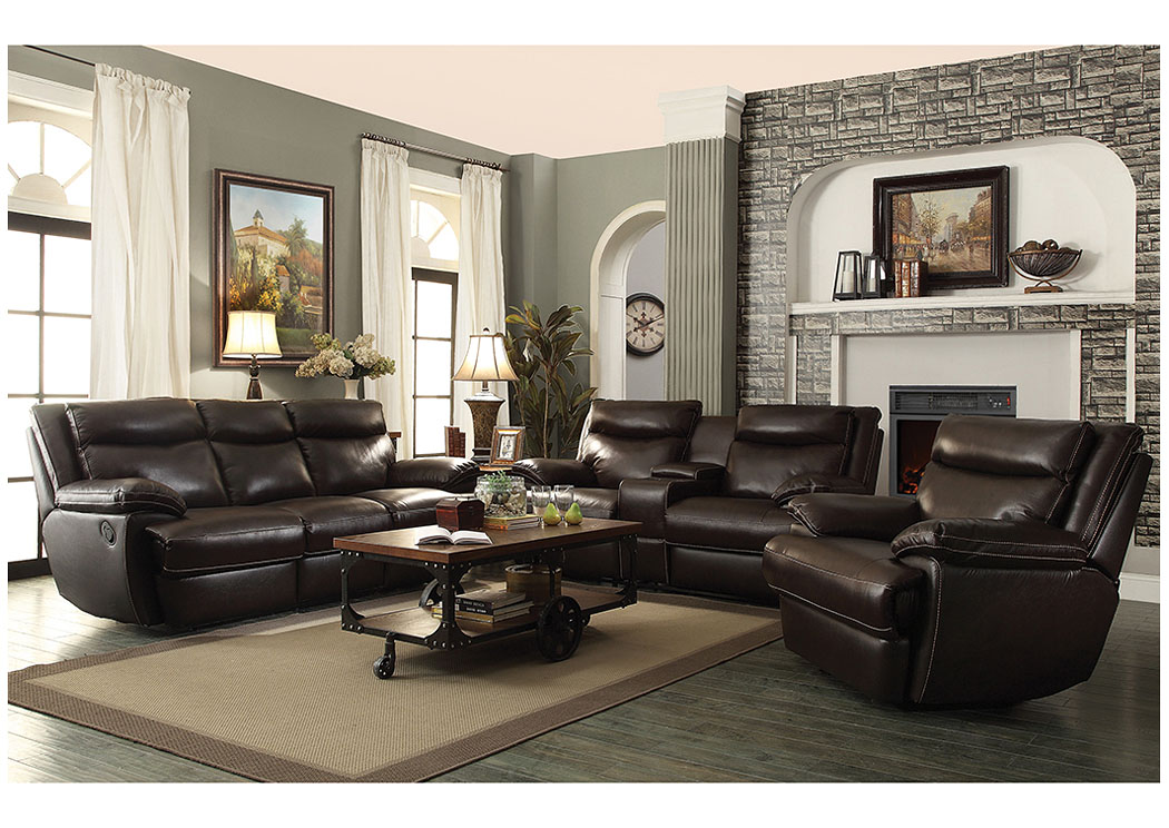 Brown Reclining Sofa & Loveseat,ABF Coaster Furniture