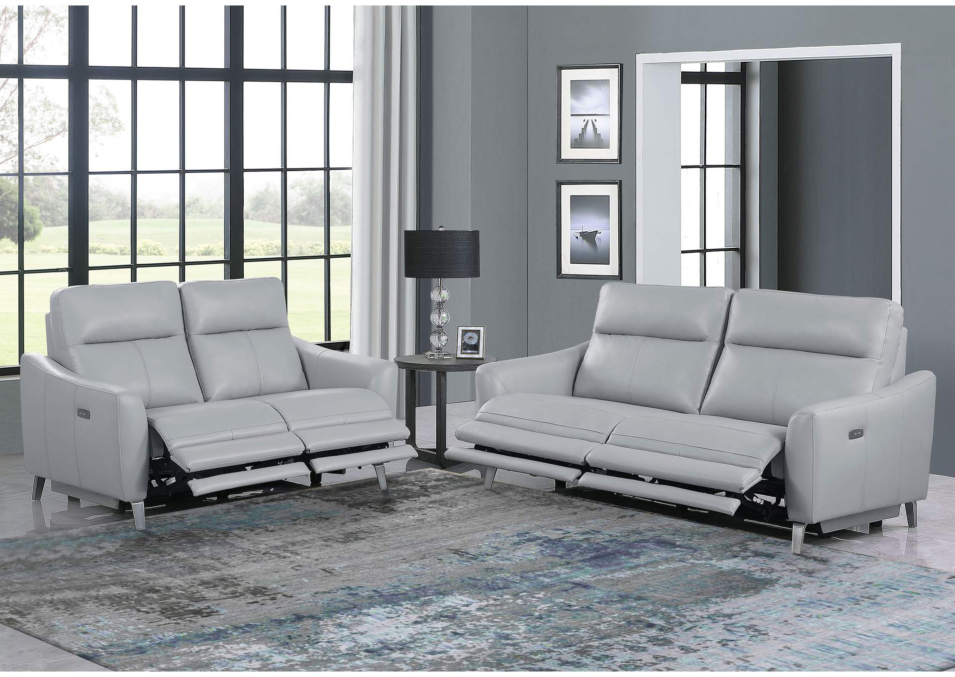 Derek Upholstered Power Living Room Set,Coaster Furniture