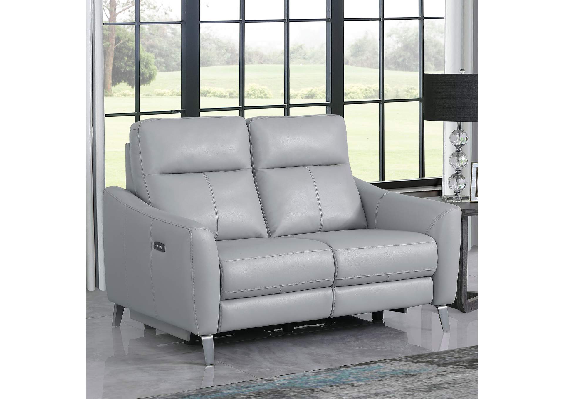 Derek Upholstered Power Loveseat,Coaster Furniture