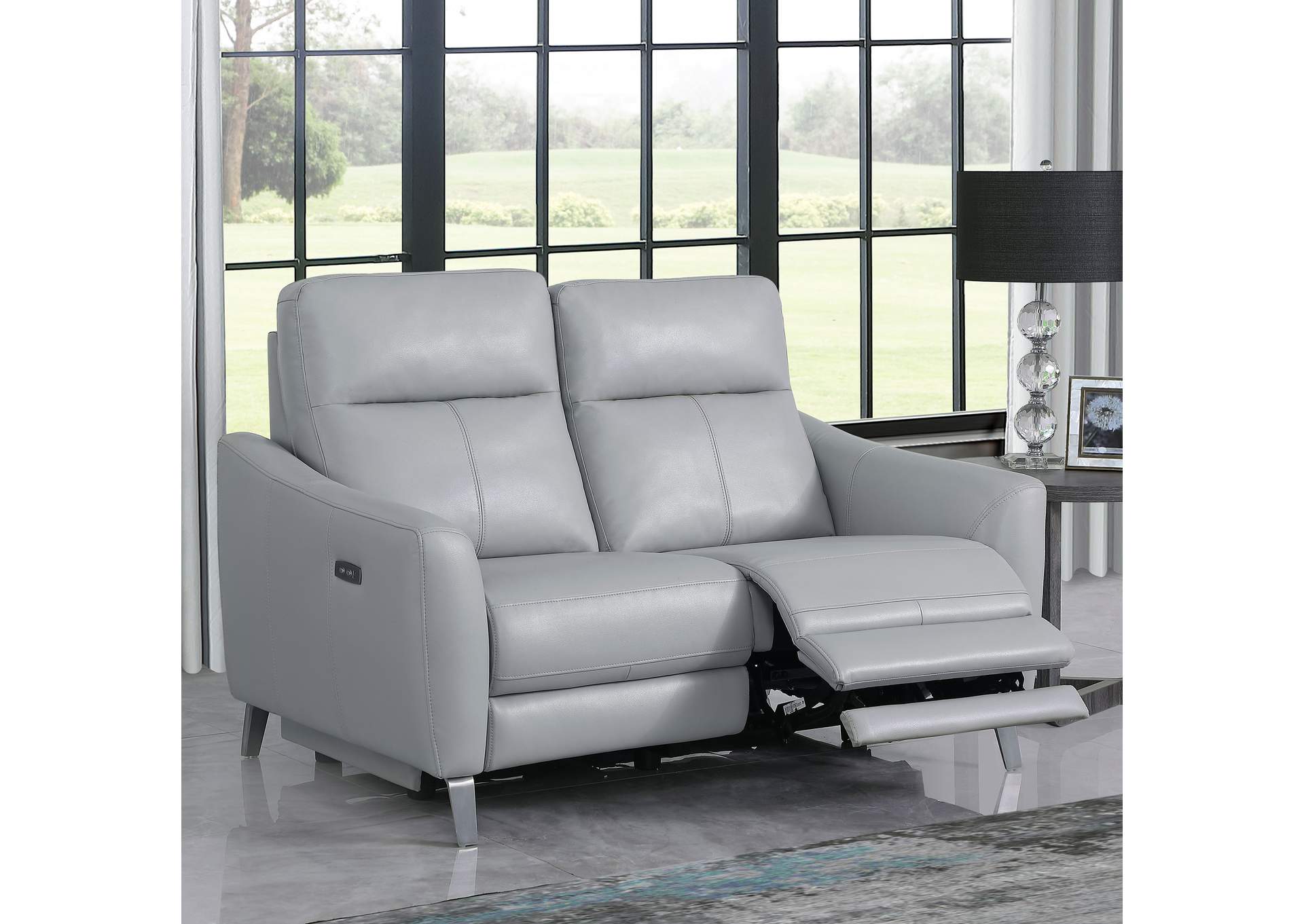 Derek Upholstered Power Loveseat,Coaster Furniture