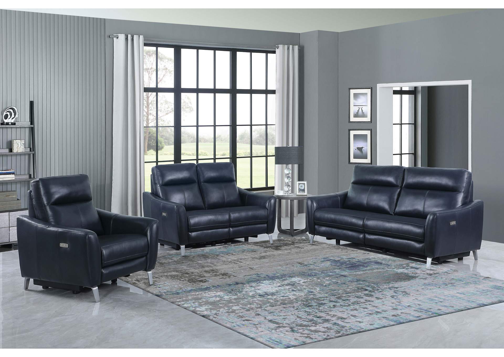 Derek Upholstered Power Loveseat,Coaster Furniture