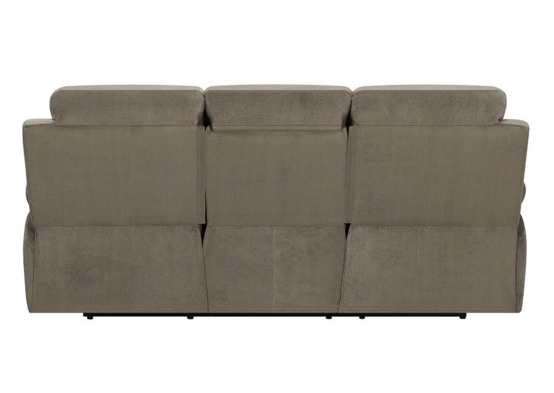 Myleene Motion Sofa With Drop-Down Table Mocha,Coaster Furniture