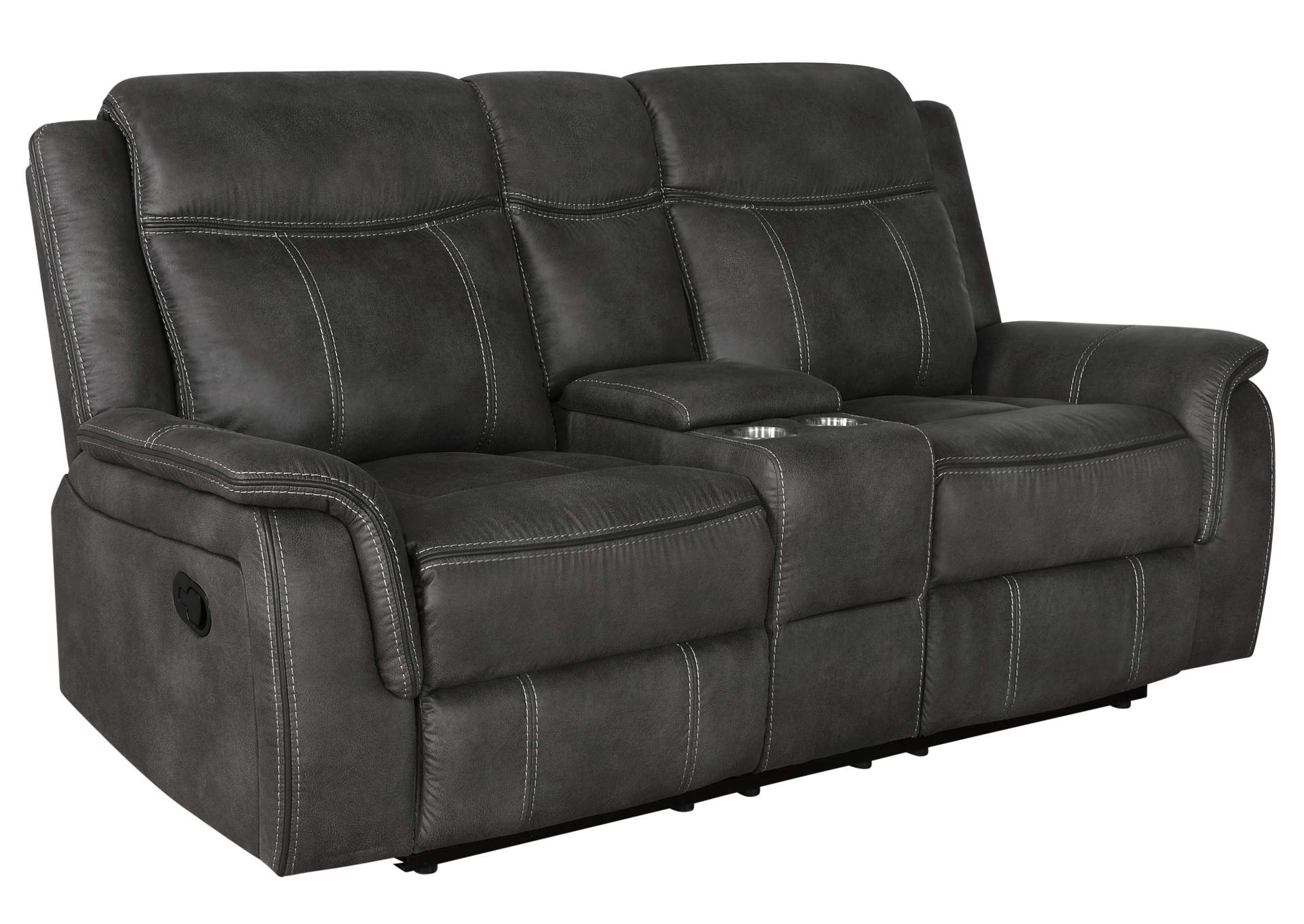 Lawrence Upholstered Tufted Back Motion Loveseat,Coaster Furniture