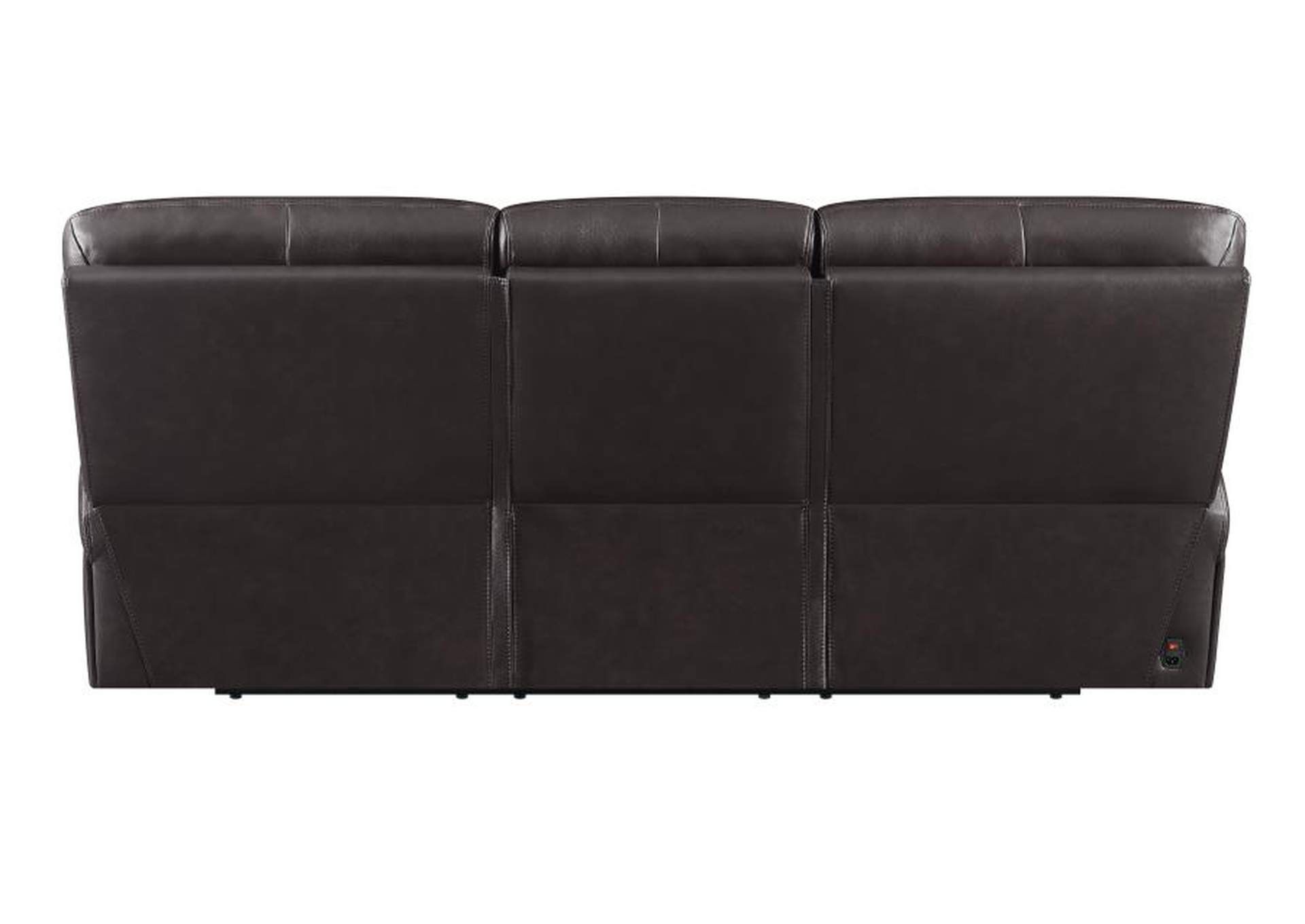 Longport Upholstered Power Sofa Dark Brown,Coaster Furniture