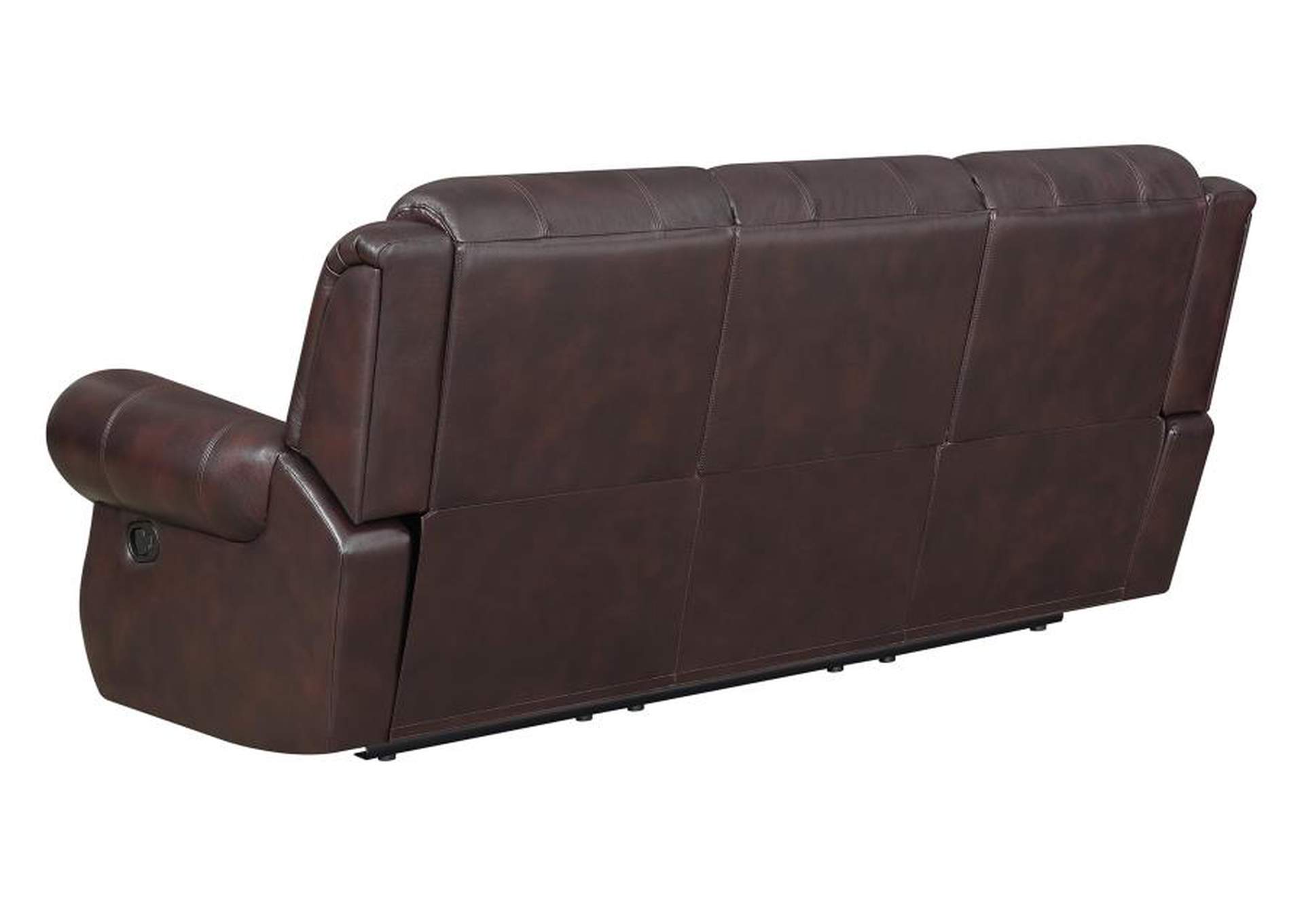 Sir Rawlinson Nailhead Trim Motion Sofa Dark Brown,Coaster Furniture