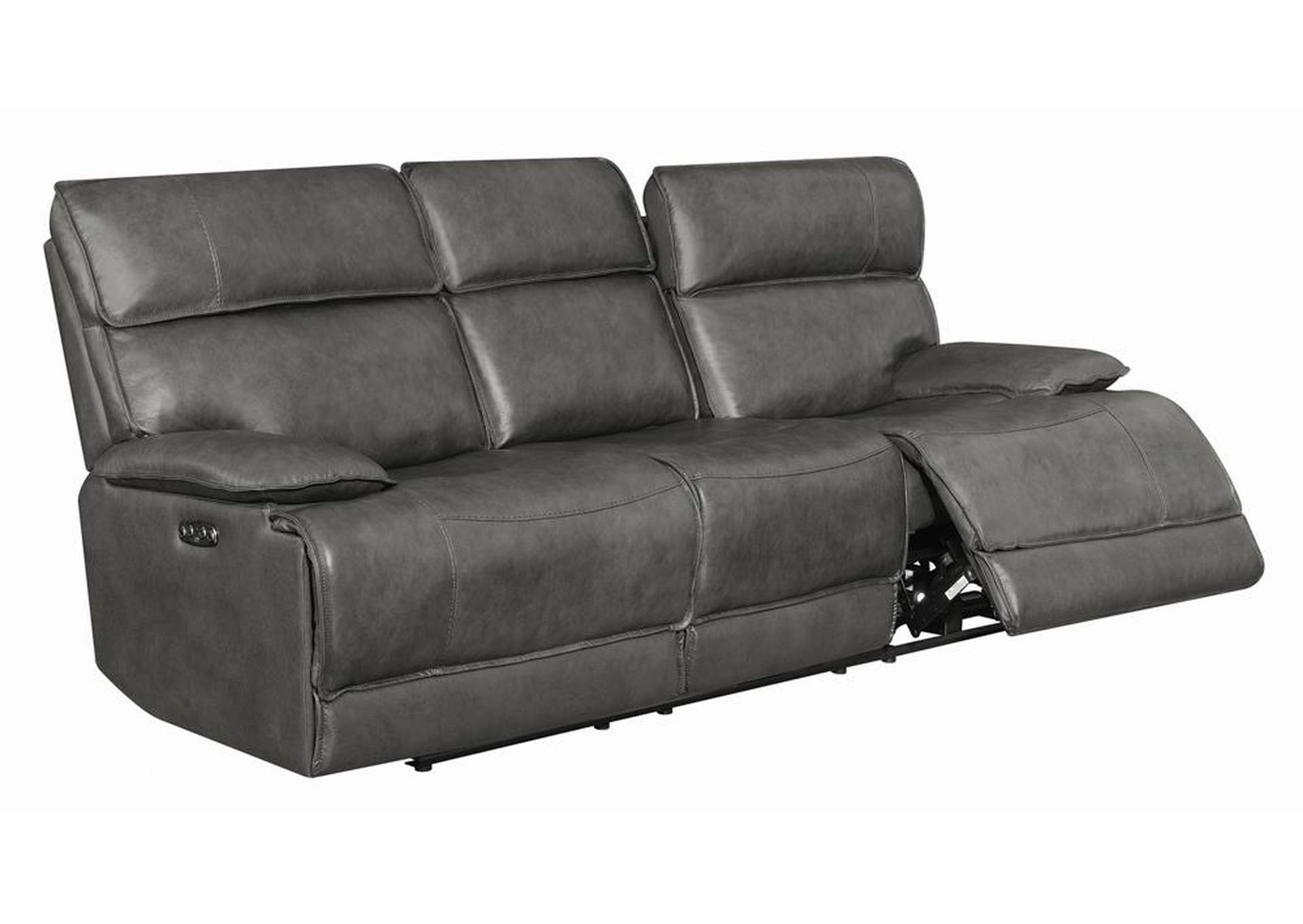 Chicago Standford Casual Charcoal Power Sofa,Coaster Furniture