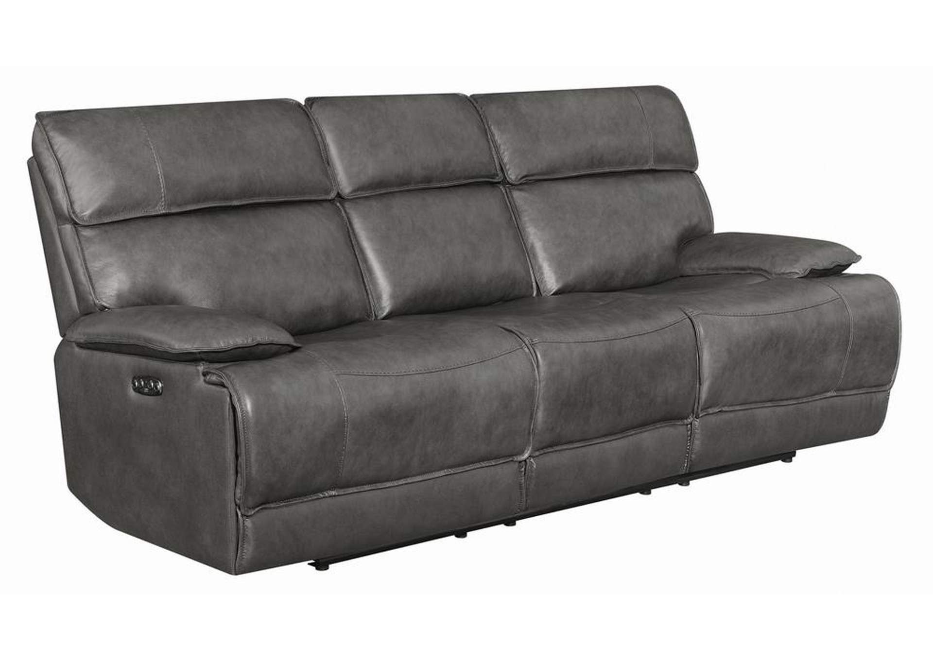 Chicago Standford Casual Charcoal Power Sofa,Coaster Furniture