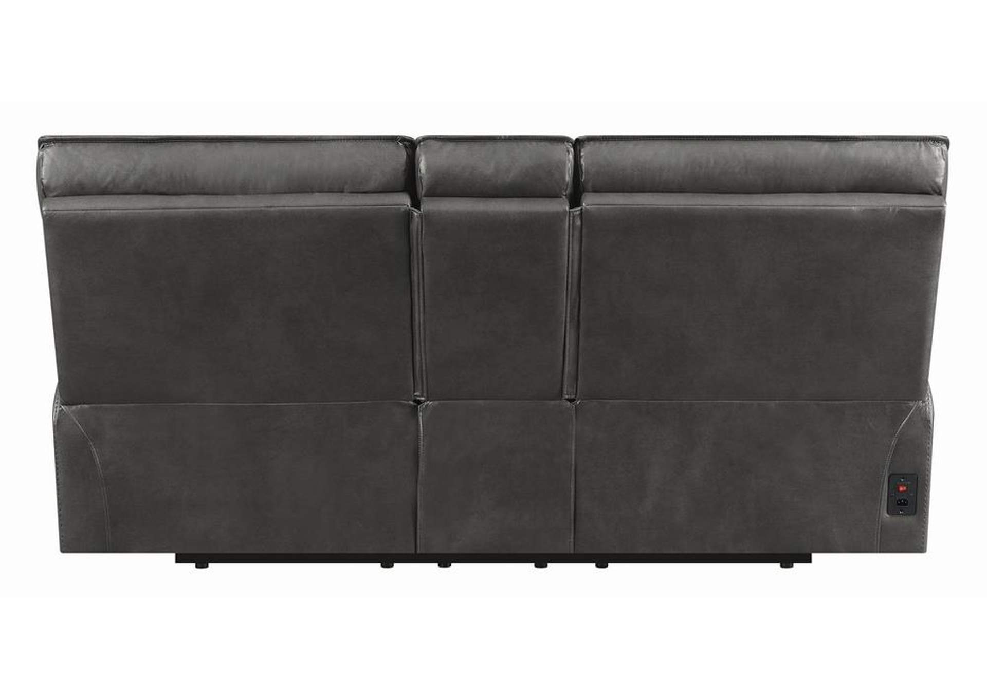 Standford Casual Charcoal Power Loveseat,Coaster Furniture