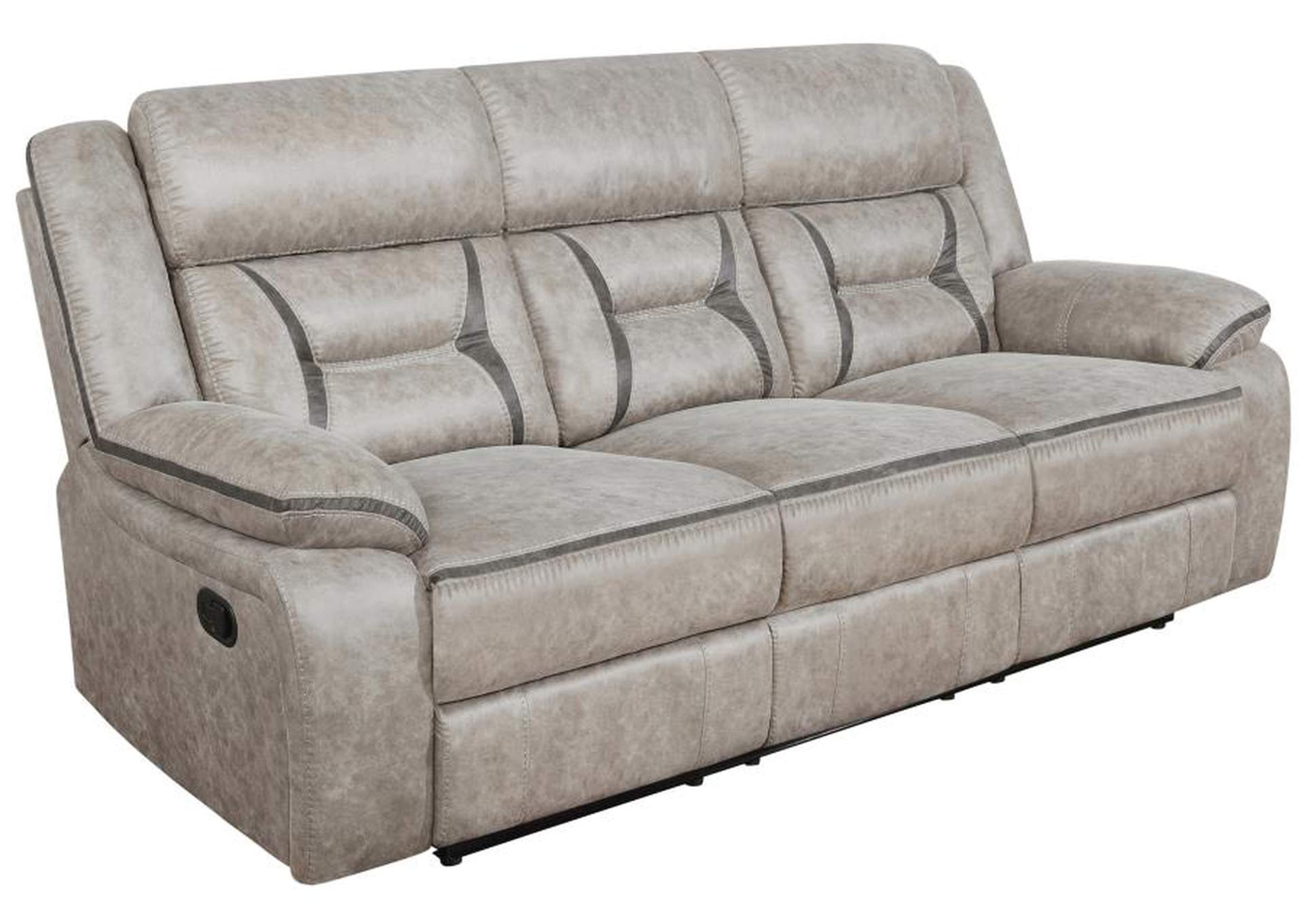 Greer Upholstered Tufted Back Motion Sofa,Coaster Furniture