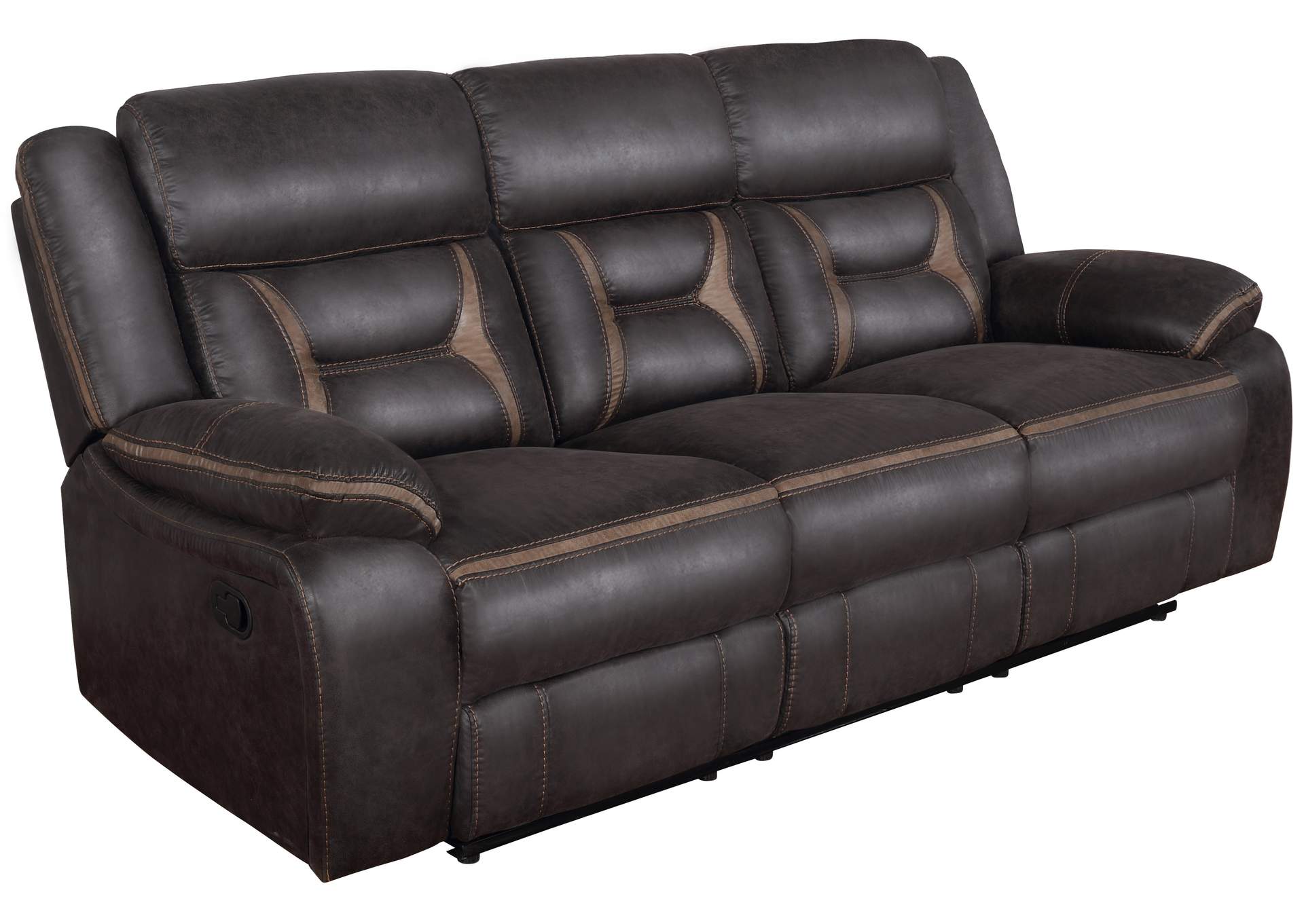 Greer Upholstered Tufted Back Motion Sofa,Coaster Furniture