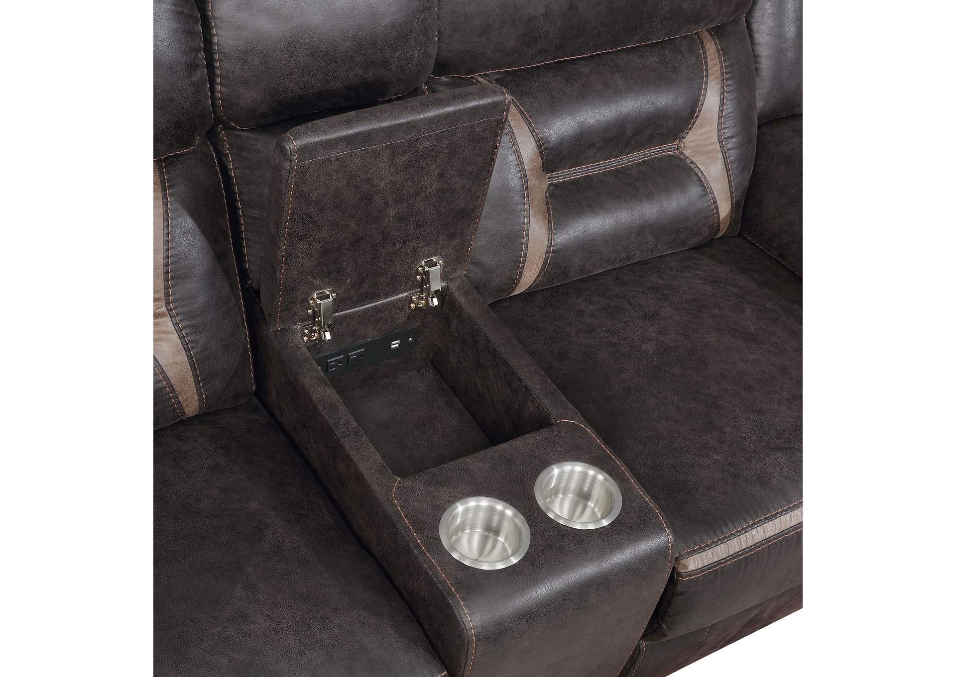 Greer Upholstered Tufted Back Glider Loveseat,Coaster Furniture