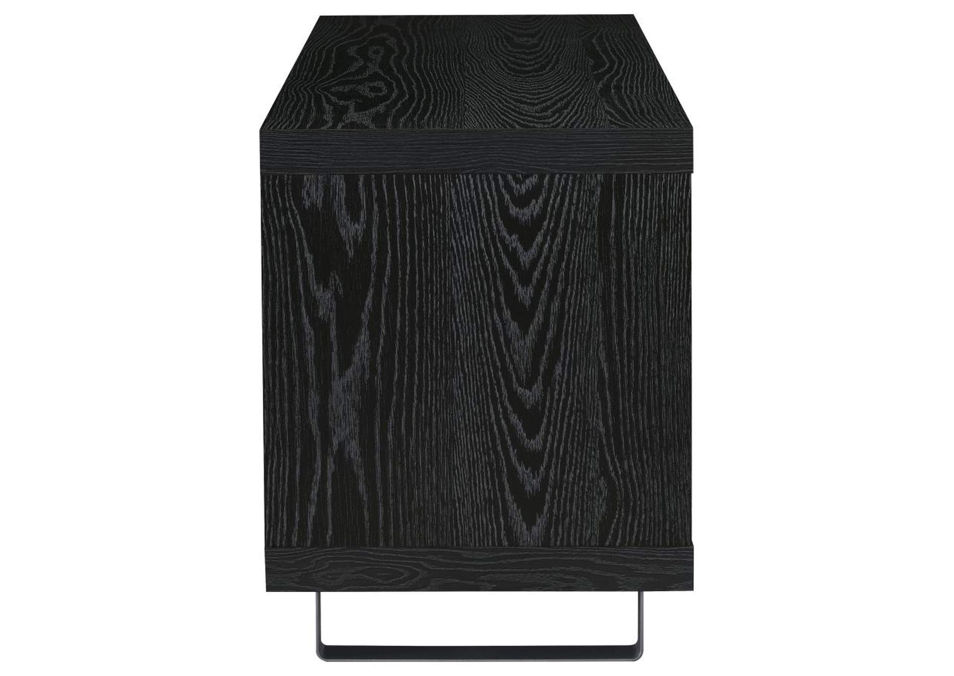 Alton 48" 3-Drawer Tv Console Black Oak,Coaster Furniture