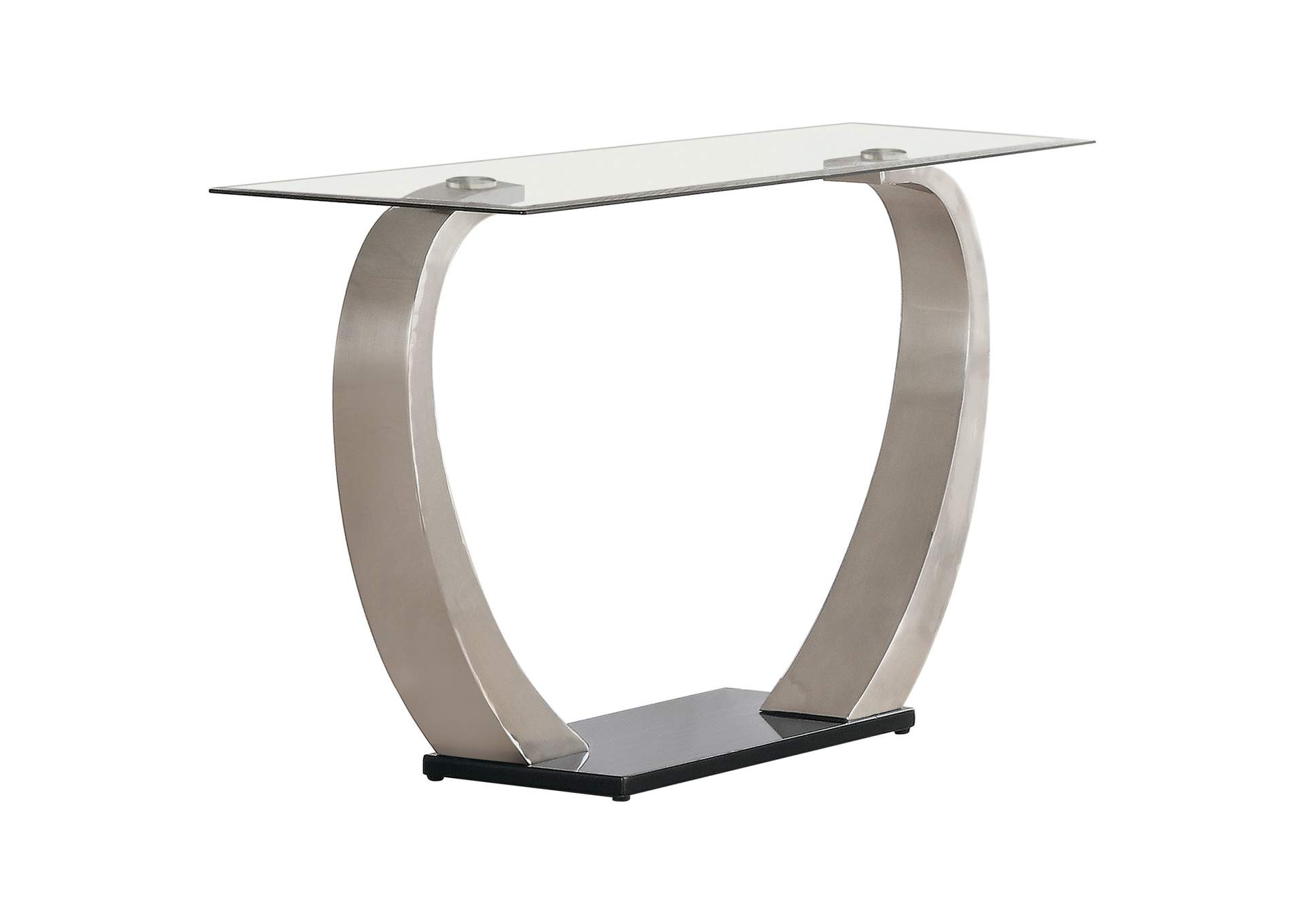 Pruitt Rectangular Sofa Table Satin,Coaster Furniture