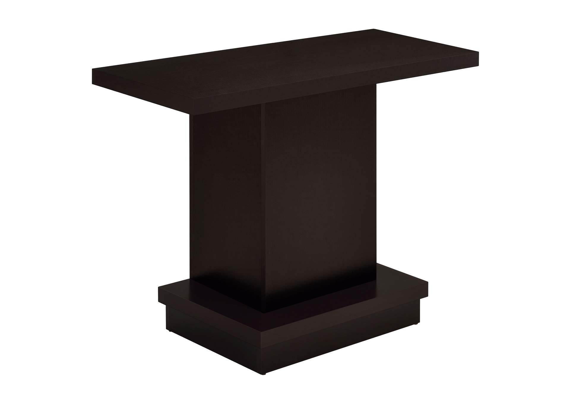 Reston Pedestal Sofa Table Cappuccino,Coaster Furniture