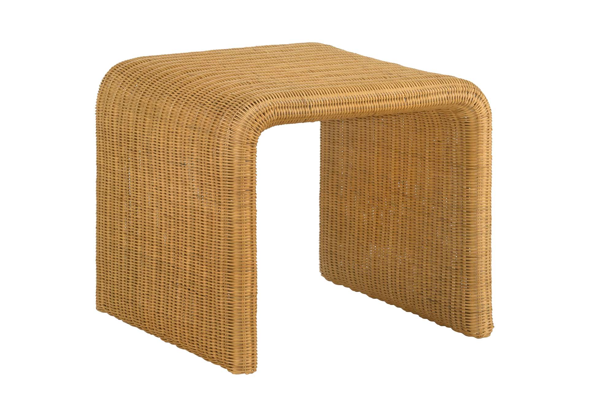 Juanita Square Rattan End Table Natural,Coaster Furniture