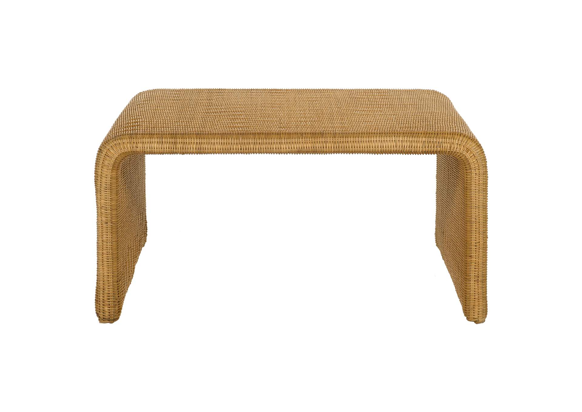 Juanita Square Rattan Coffee Table Natural,Coaster Furniture