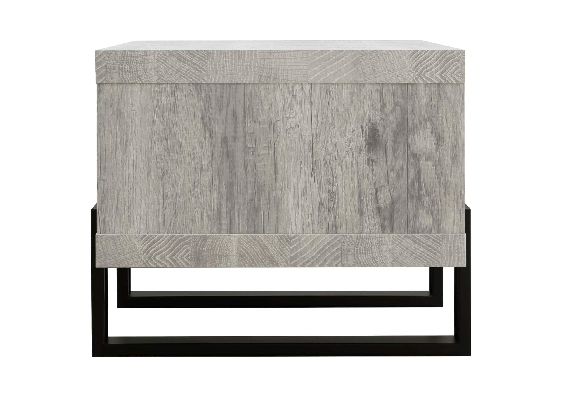 Dinard Coffee Table with Shelf Grey Driftwood,Coaster Furniture