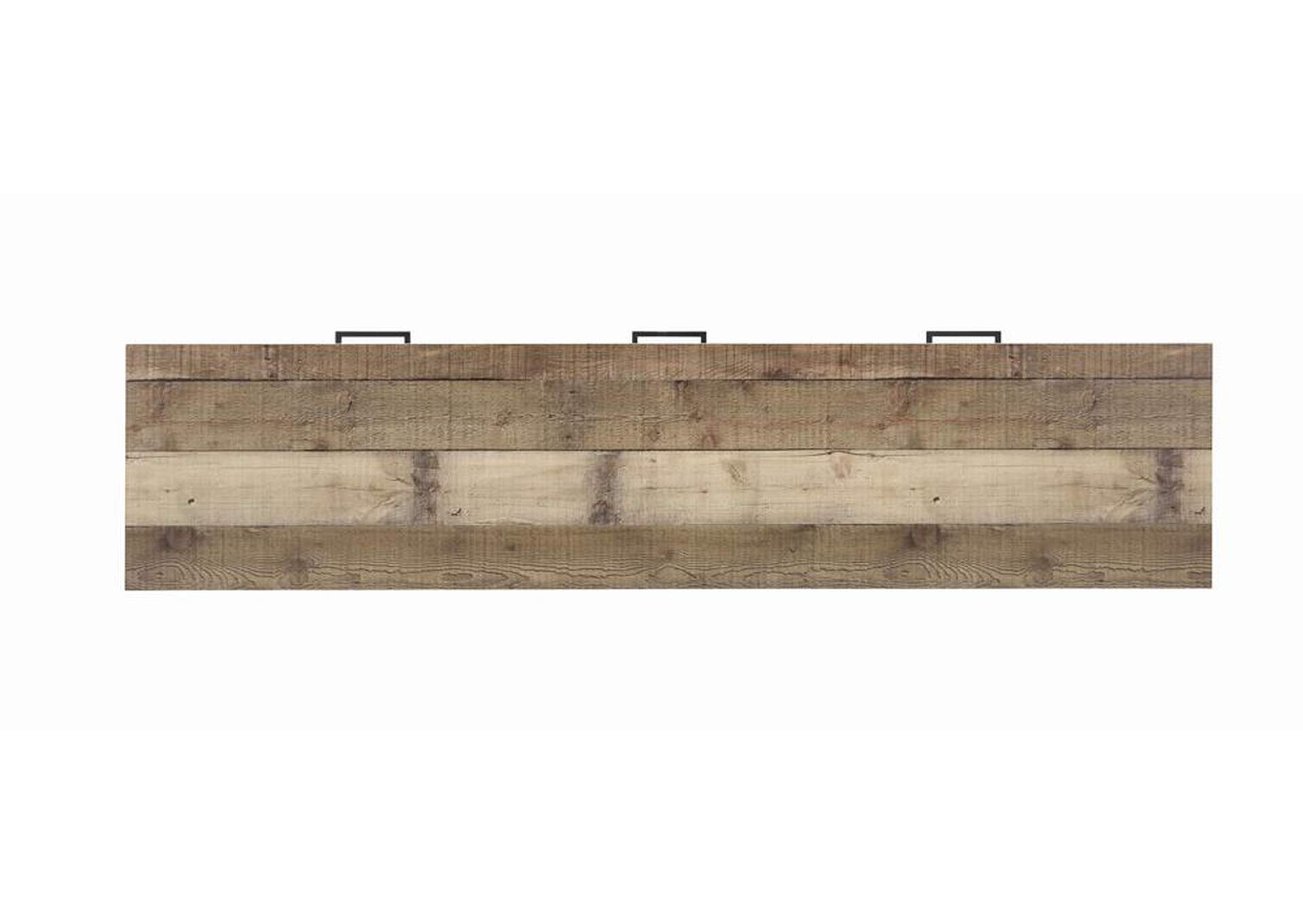 71" 3-drawer TV Console Weathered Pine,Coaster Furniture