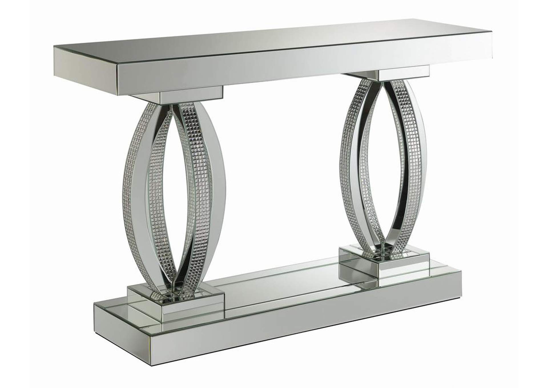 Contemporary Silver Sofa Table,Coaster Furniture
